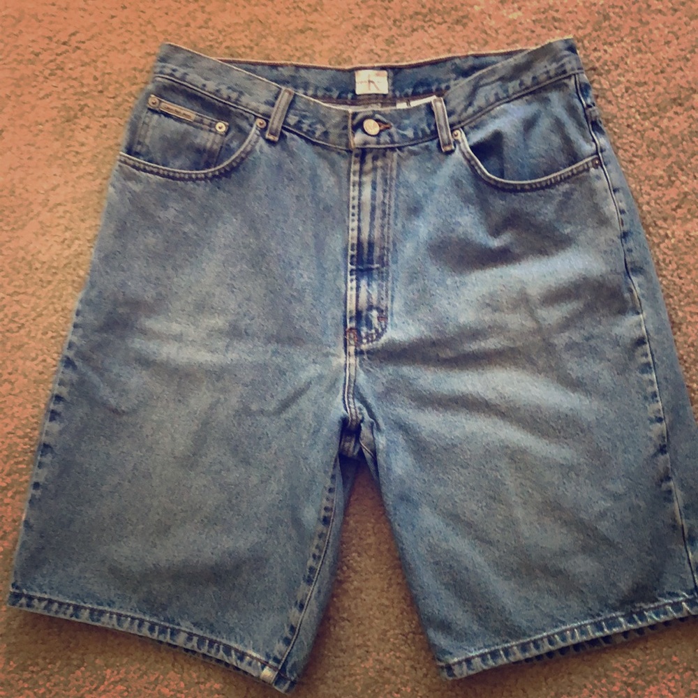 Vintage Y2K Calvin Klein Jean Shorts